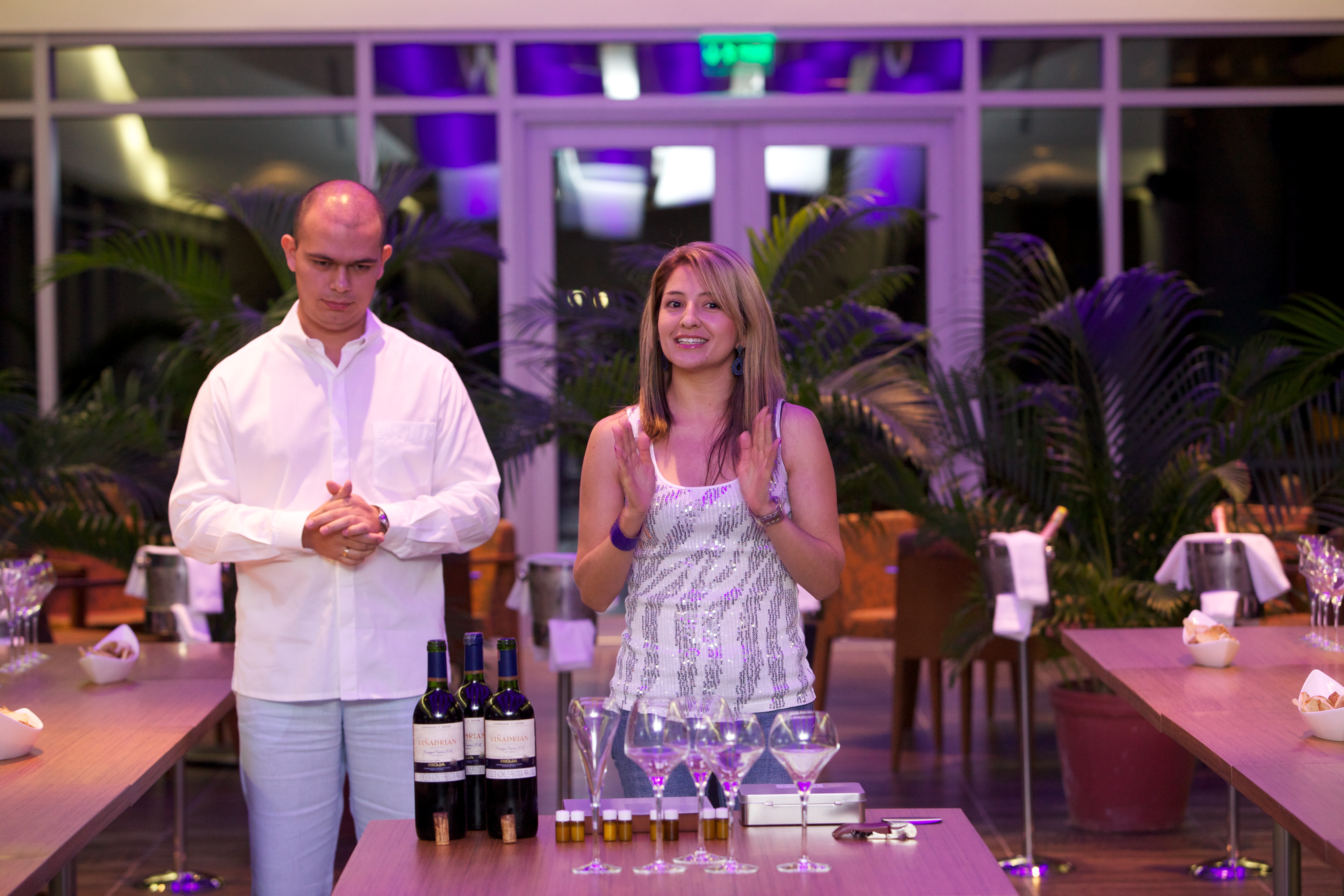 NAOS co founders Oscar and Nancy Marulanda — premium sensory experience firm based in Bogotá and Cartagena, Colombia