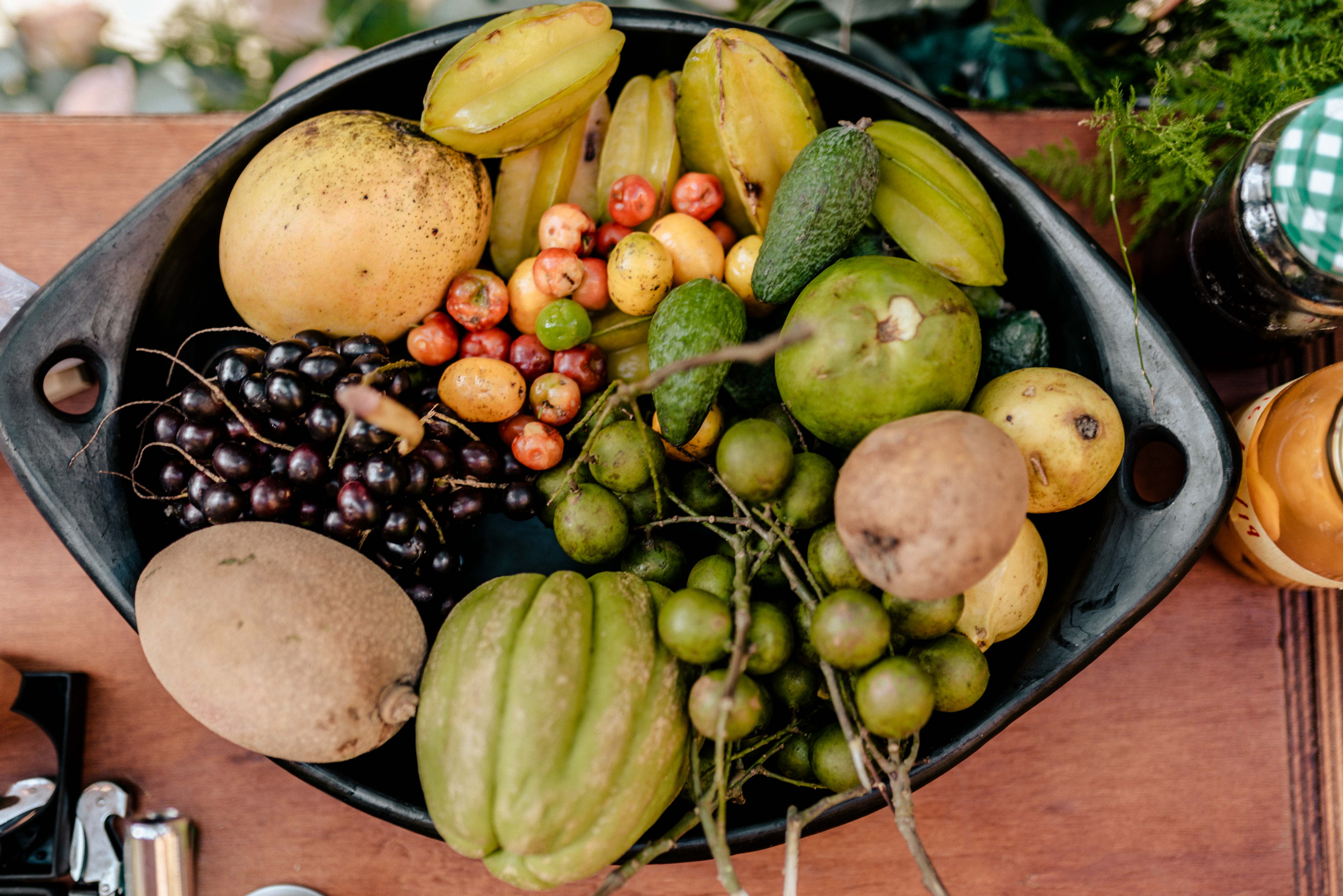 Exotic fruits from Colombia