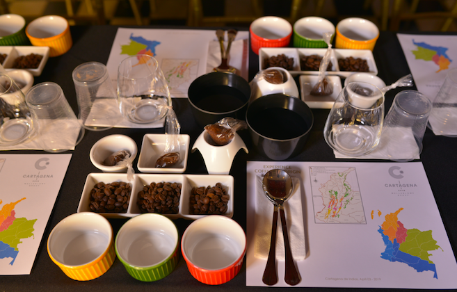 Private coffee tasting ritual by NAOS co in Bogotá and Cartagena