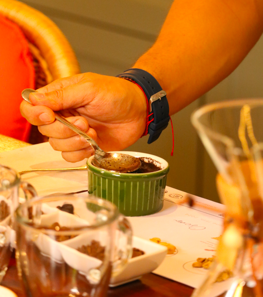 Private solera setting staged by NAOS co for Sabores de Iberoamérica