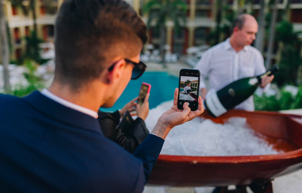 Private wine pairing experience for destination wedding in Cartagena Colombia
